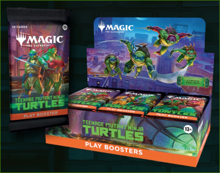Magic The Gathering TCG: Teenage Mutant Ninja Turtles: Play Booster Box - 30 Packs