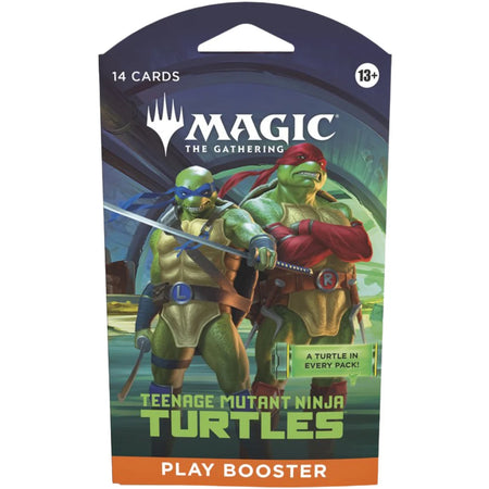 Magic the Gathering TCG: Teenage Mutant Ninja Turtles Sleeved Play Booster Pack Card Game Wizards of the Coast
