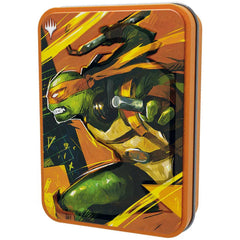 Magic The Gathering TCG: Teenage Mutant Ninja Turtles Tins Display Box (10 Tins) Card Game Wizards of the Coast