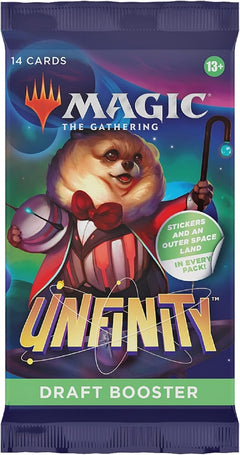 Magic: the Gathering TCG: Unfinity Draft Booster Box Trading Cards Wizards of the Coast