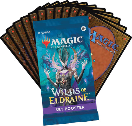 Magic The Gathering TCG: Wilds of Eldraine Set Booster Box - 30 Packs Card Game Wizards of the Coast