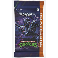 Magic The Gathering TCG: Teenage Mutant Ninja Turtles Collector Booster Omega Pack Card Game Wizards of the Coast