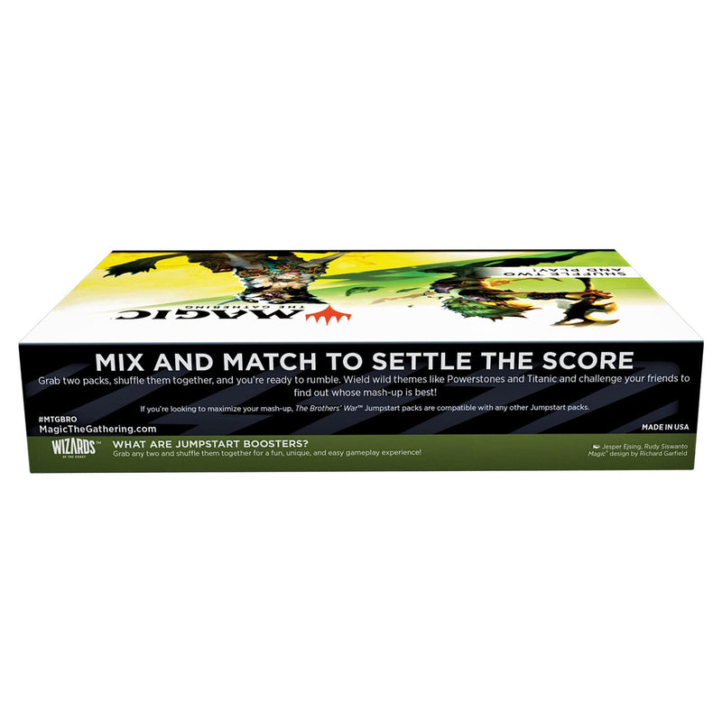 Magic: The Gathering TCG: The Brother's War Jumpstart Booster Box - 18 packs Card Game Wizards of the Coast