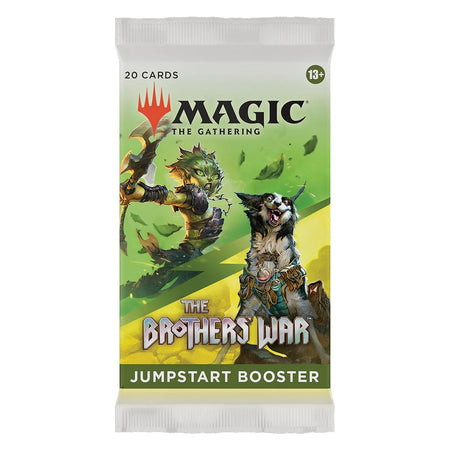 Magic: The Gathering TCG: The Brother's War Jumpstart Booster Box - 18 packs Card Game Wizards of the Coast