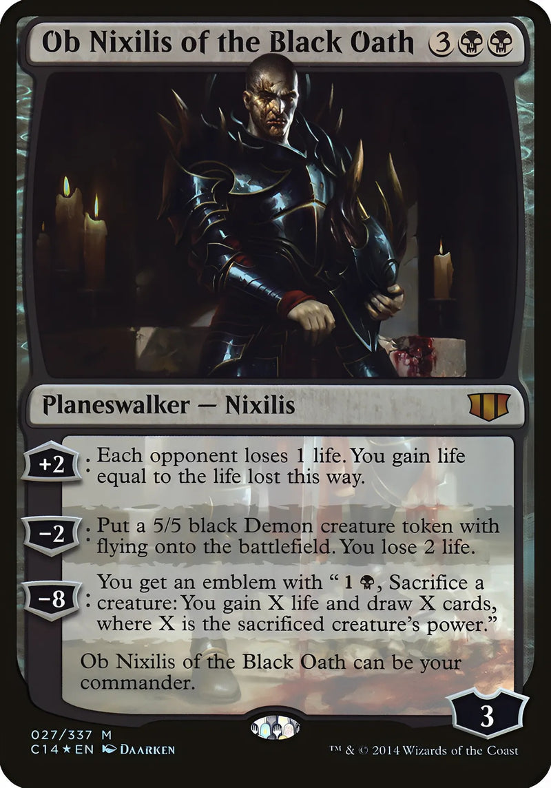Magic the Gathering: 2014 Commander Sworn to Darkness Deck Card Game Wizards of the Coast