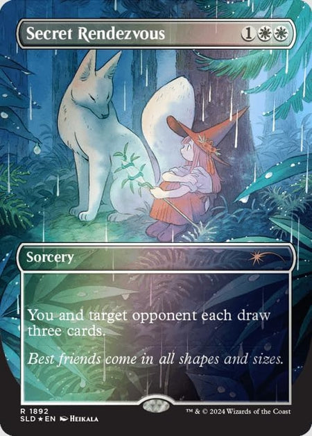 Magic the Gathering: Secret Lair Adventures of the Little Witch - Foil Card Game Wizards of the Coast
