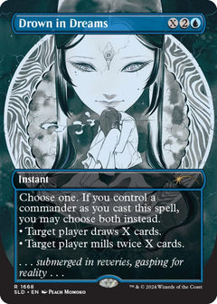 Magic the Gathering: Secret Lair Featuring: Peach Momoko - Rainbow Foil Edition Card Game Wizards of the Coast