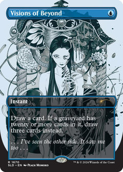 Magic the Gathering: Secret Lair Featuring: Peach Momoko - Rainbow Foil Edition Card Game Wizards of the Coast