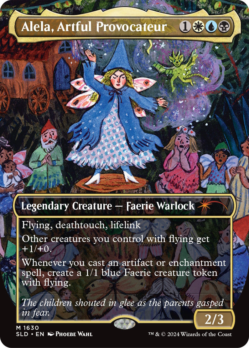 Magic the Gathering: Secret Lair Featuring: Phoebe Wahl Card Game Wizards of the Coast   