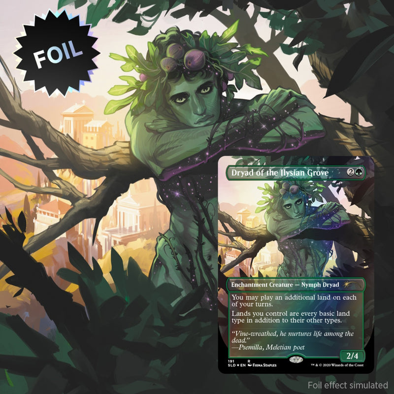Magic the Gathering: Secret Lair Fiona Staples - Foil Card Game Wizards of the Coast   