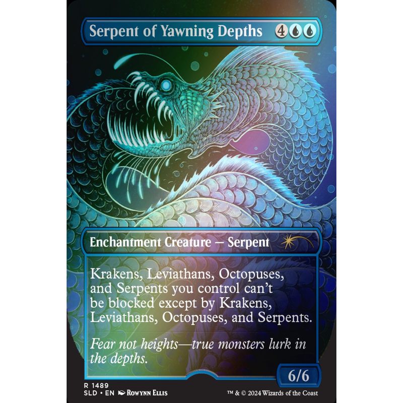 Magic the Gathering: Secret Lair The Beauty of the Beasts - Foil Card Game Wizards of the Coast   