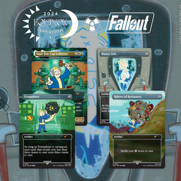 Magic the Gathering: Secret Lair x Fallout: Vault Boy Card Game Wizards of the Coast   