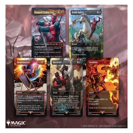 Magic the Gathering: Secret Lair x Deadpool (Non-Foil) Card Game Wizards of the Coast