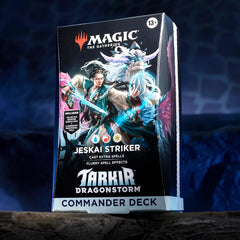 Magic the Gathering TCG: Tarkir Dragonstorm Commander Deck - Jeskai Striker Card Game Wizards of the Coast