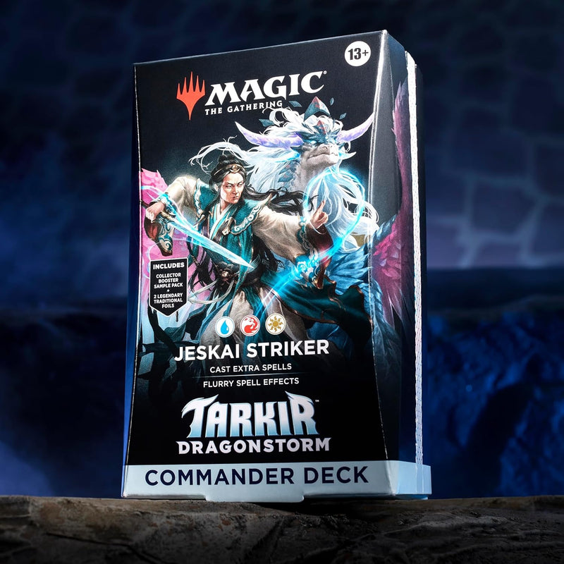 Magic the Gathering TCG: Tarkir Dragonstorm Commander Deck - Jeskai Striker Card Game Wizards of the Coast