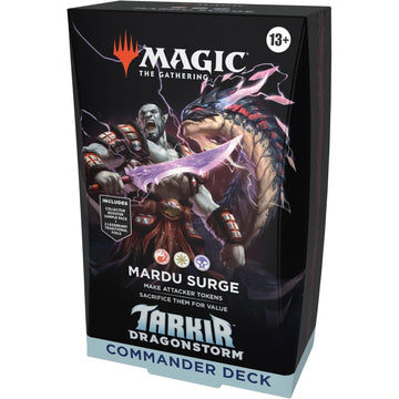 Magic the Gathering TCG: Tarkir Dragonstorm Commander Deck - Mardu Surge Card Game Wizards of the Coast