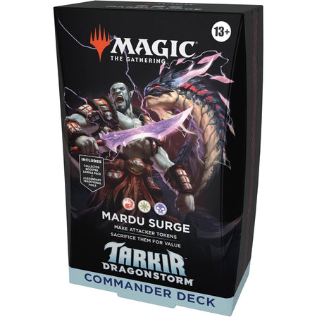 Magic the Gathering TCG: Tarkir Dragonstorm Commander Deck - Mardu Surge Card Game Wizards of the Coast