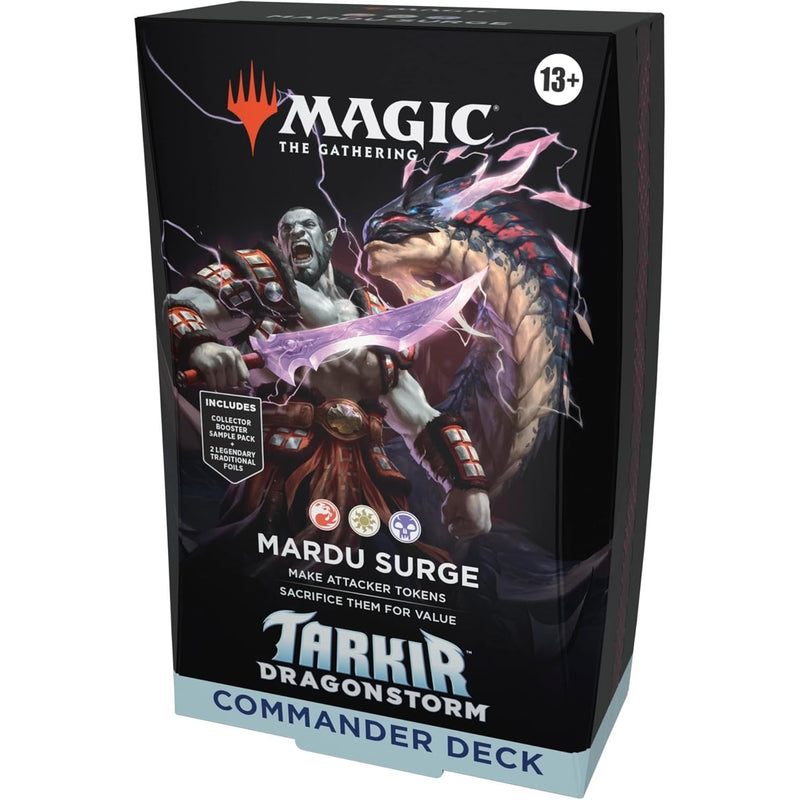 Magic the Gathering TCG: Tarkir Dragonstorm Commander Deck - Mardu Surge Card Game Wizards of the Coast