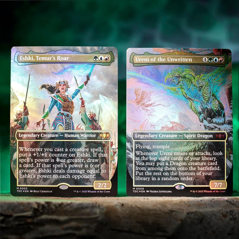 Magic the Gathering TCG: Tarkir Dragonstorm Commander Deck - Temur Roar Card Game Wizards of the Coast