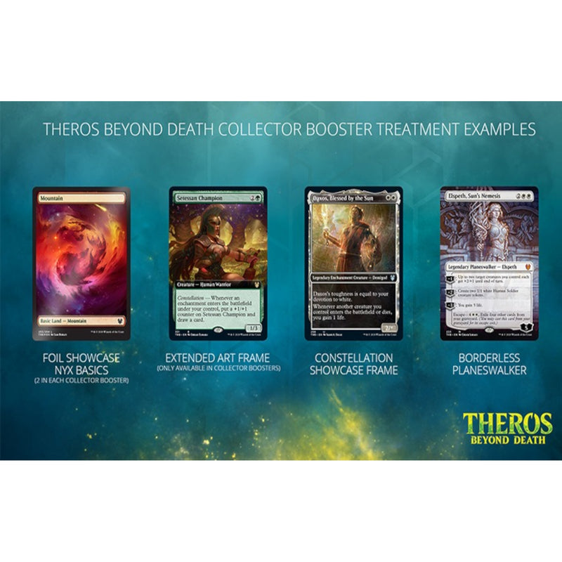 Magic: The Gathering MTG TCG: Theros Beyond Death Collector Booster Box - 12 Packs Card Game Wizards of the Coast