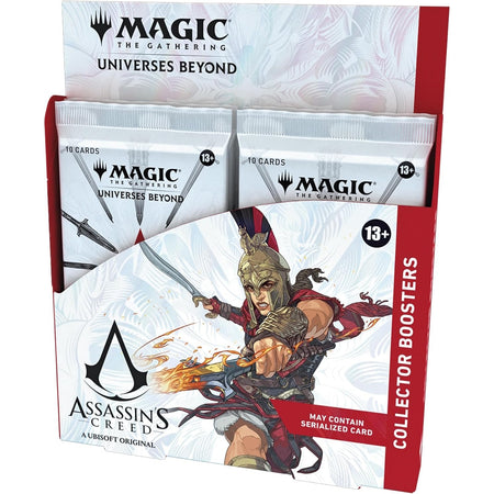 Magic The Gathering: Universes Beyond - Assassin's Creed Collector Booster Box - 12 Packs Card Game Wizards of the Coast   