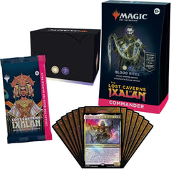 Magic The Gathering: The Lost Caverns of Ixalan Commander Deck Bundle (Ahoy Mateys, Blood Rites, Explorers of The Deep, Veloci-ramp-tor) Card Game Wizards of the Coast