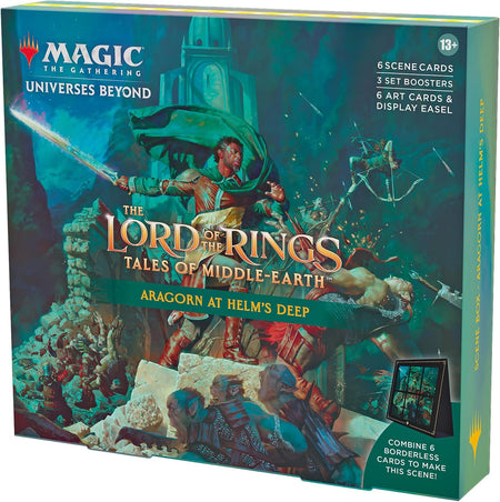 Magic: The Gathering TCG: Lord of the Rings Holiday Scene Box (Set of 4) Card Game Wizards of the Coast