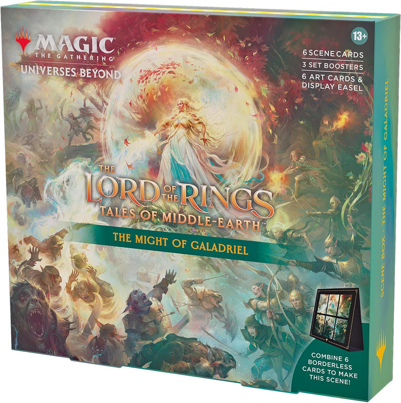 Magic: The Gathering TCG: Lord of the Rings Holiday Scene Box (Set of 4) Card Game Wizards of the Coast