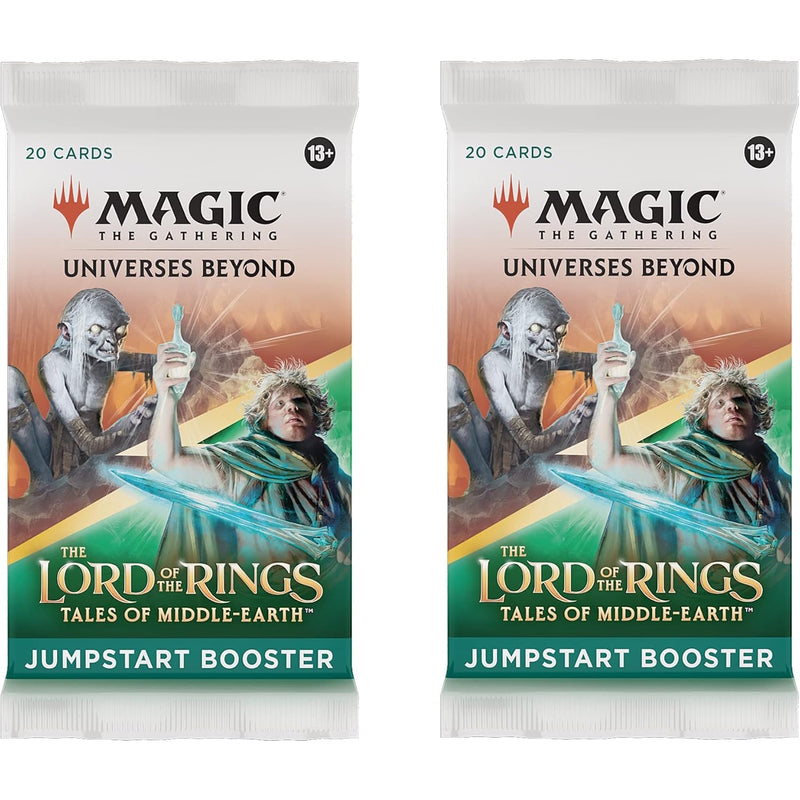 Magic: The Gathering TCG: Universes Beyond: The Lord of the Rings: Jumpstart Booster (2-Pack) Card Game Wizards of the Coast
