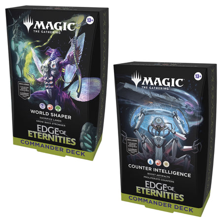 Magic: The Gathering TCG: Edge of Eternities Commander - Set of 2 decks Card Game Wizards of the Coast