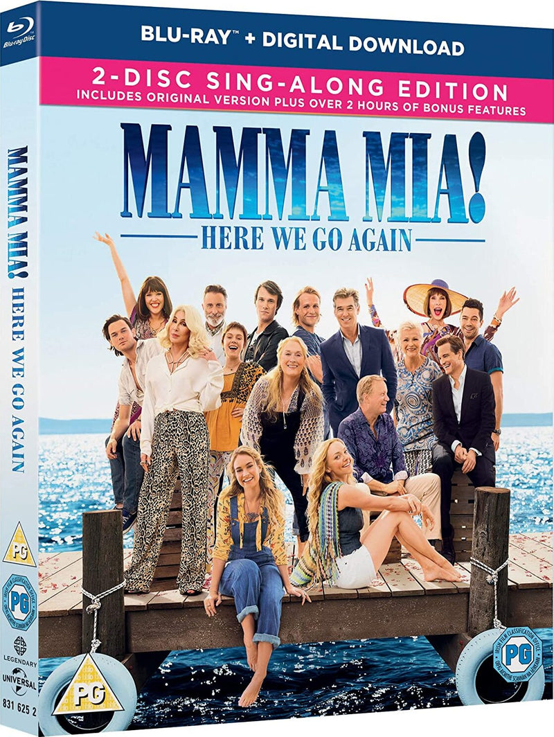 Mamma Mia! Here We Go Again: 2-Disc Sing Along Edition [Blu-Ray] Blu-Ray Box Set / Series Universal   