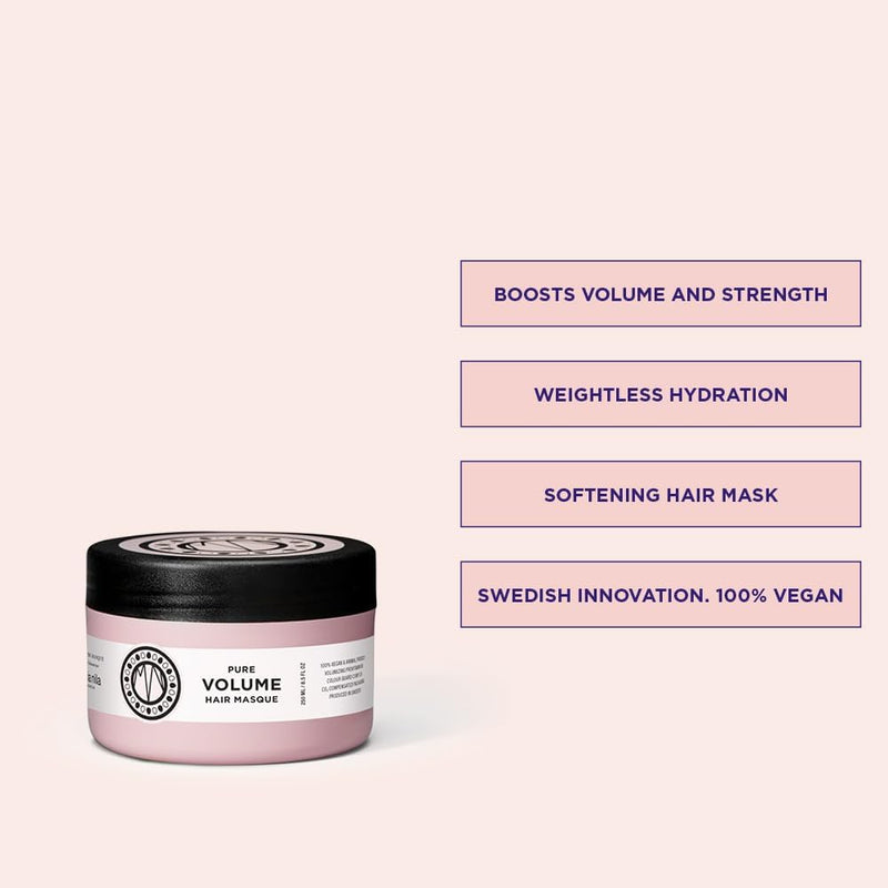 Maria Nila - Pure Volume Hair Masque - 250ml / 8.5oz [Beauty] Beauty Maria Nila