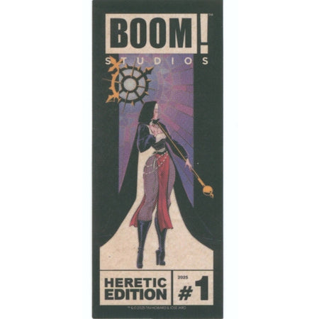 Marian Heretic Sticker NYCC 2025 Comics Boom Studios