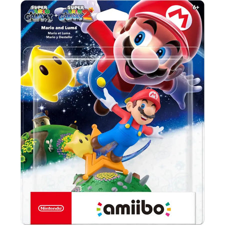 Mario and Luma - Super Mario Galaxy + Super Mario Galaxy 2 Amiibo Series [Nintendo Accessory]