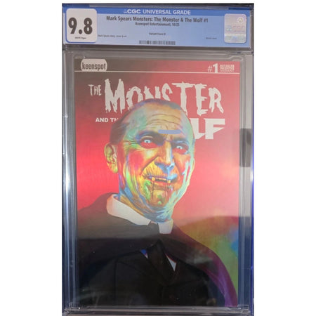 Mark Spears Monsters The Monster & The Wolf: #1 [Mark Spears CGC 9.8 CVR D - 1:1000] 2025 Comics Keenspot