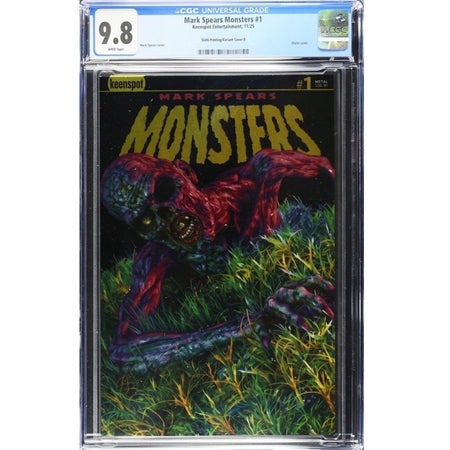Mark Spears Monsters: #1 [Mark Spears 6th Printing CGC 9.8 Metal CVR B] 2025