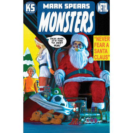 Mark Spears Monsters: #4 [Mark Spears 2nd Printing Metal CVR B] 2025 Comics Keenspot