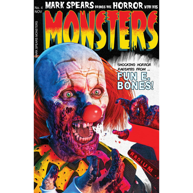 Mark Spears Monsters: #4 [Mark Spears 2nd Printing Metal CVR D - 1:100] 2025 Comics Keenspot