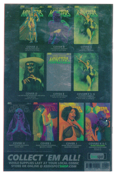 Mark Spears Monsters: #6 [Mark Spears CVR D - 1:50] 2025 Comics Keenspot