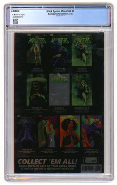 Mark Spears Monsters: #6 [Spears CGC 9.8 CVR D -1:50] 2025 Comics Keenspot
