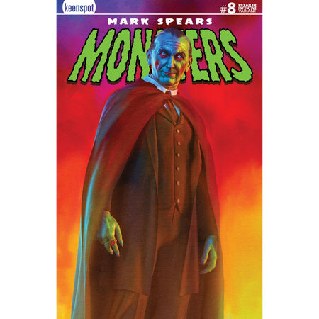Mark Spears Monsters: #8 [Mark Spears Foil CVR B - 1:250] 2025 Comics Keenspot