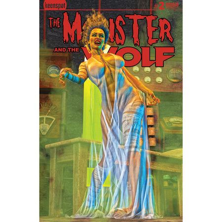 Mark Spears Monsters the Monster & the Wolf: #2 [Mark Spears CVR D - 1:100] 2025 Comics Keenspot