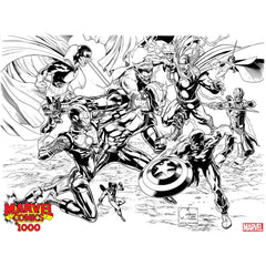 Marvel 1000 [Quesada B&W CVR C - 1:500] 2019 Comics Marvel Comics
