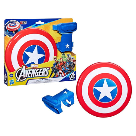 Marvel Avengers Captain America Magnetic Shield and Gauntlet Toys & Games Marvel