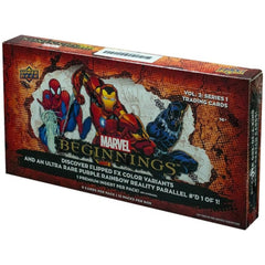 Marvel Beginnings Vol. 2 Series 1 Booster Box Card Game Upper Deck