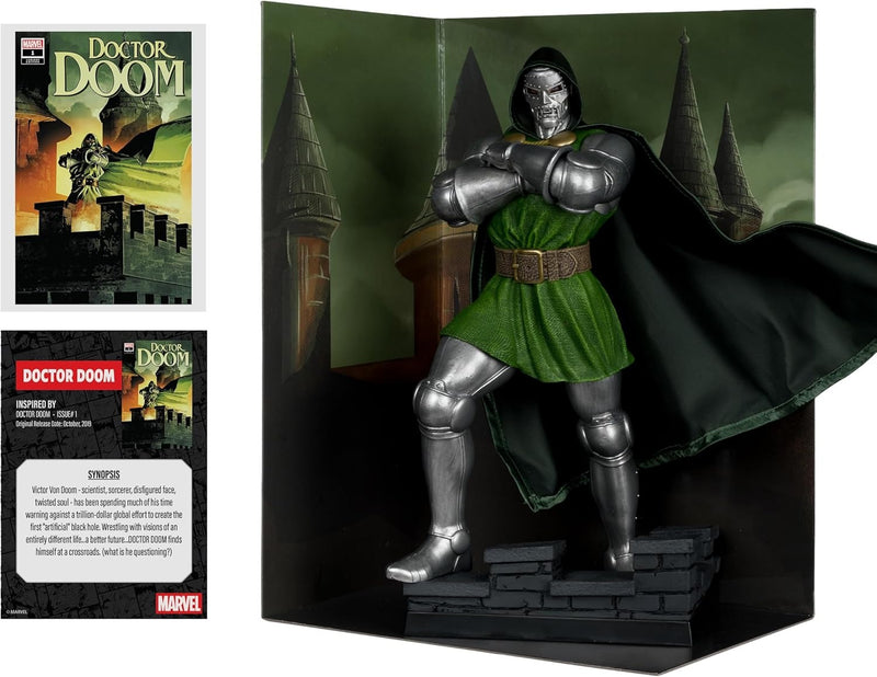 Marvel Collection WV8: Doctor Doom Issue #1 Scene Figure - 1:6 Scale Toys & Games McFarlane Toys