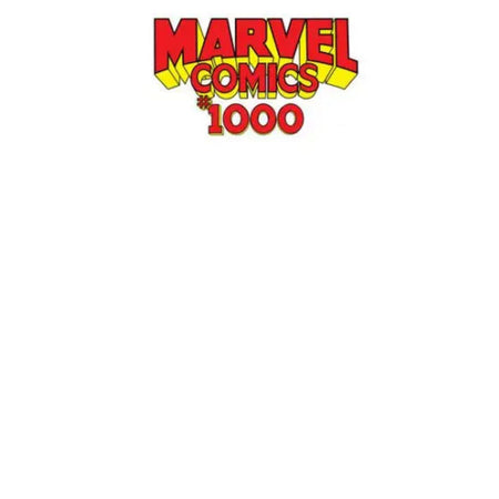 Marvel Comics: #1000 [Blank Sketch] 2019 Comics Marvel Comics