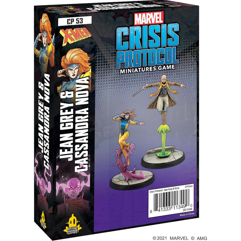 Marvel Crisis Protocol - Jean Grey and Cassandra Nova - CP53 [Board Games, 2 Players] Board Game Marvel   