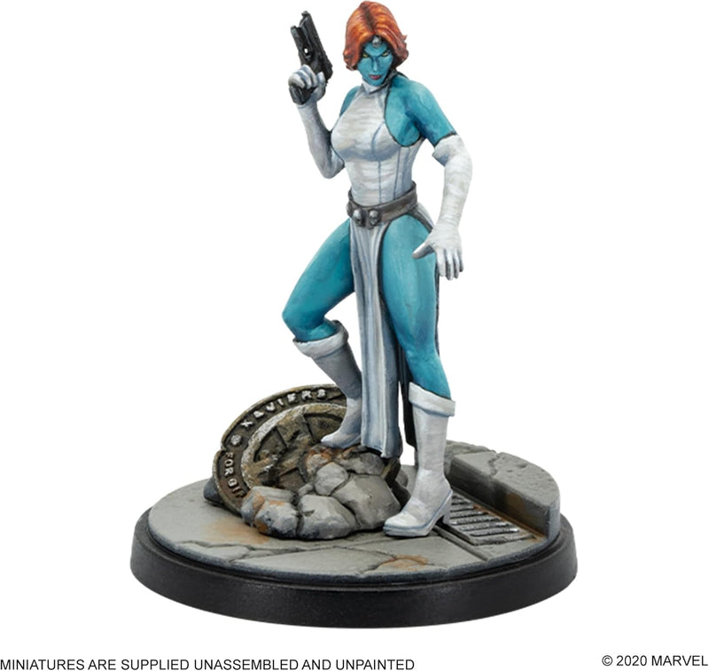 Marvel Crisis Protocol - Mystique and Beast Miniatures - CP 43 [Board Games, 2-4 Players] Board Game Marvel   