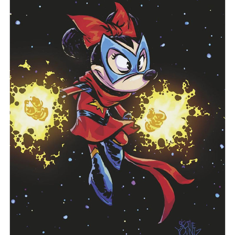 What If? Minnie Became Captain Marvel: #1 [Skottie Young CVR D] Comics Marvel Comics